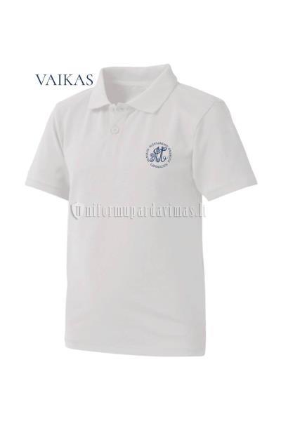 JHK "Polo" vaikiški marškinėliai Aleksandro Puškino gimnazija (su spauda)