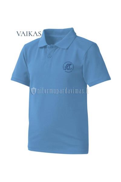 JHK "Polo" vaikiški marškinėliai Aleksandro Puškino gimnazija (su spauda)