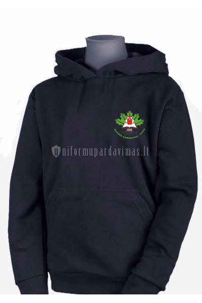 Riešės gimnazijos džemperis "UNICOM" su gobtuvu su logo