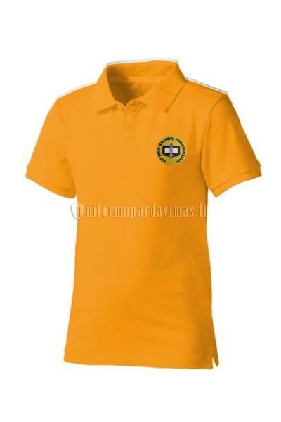 JHK "Polo" vaikiški marškinėliai Alytaus Šaltinių progimnazija (su spauda)