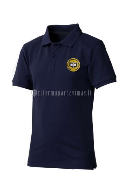 JHK "Polo" vaikiški marškinėliai Alytaus Šaltinių progimnazija (su spauda)