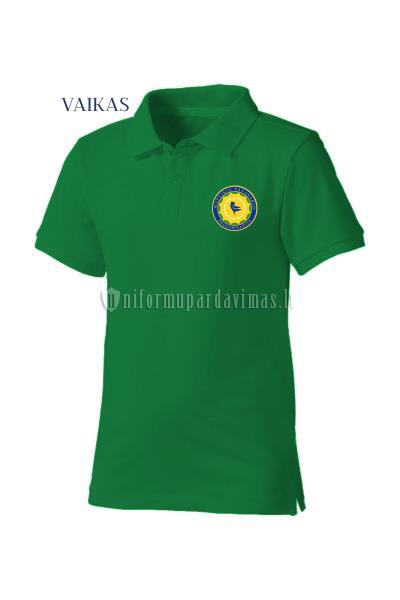 JHK "Polo" marškinėliai VAIKAS su spauda Mažeikių Pavasario progimnazija