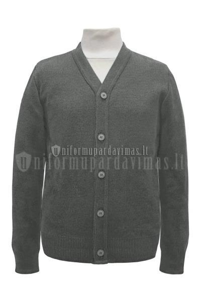 Pilkos spalvos "Leh" megztinis